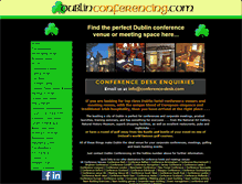 Tablet Screenshot of dublinconferencing.com